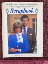 HRH The Price of Wales Lady Diana Spencer Royal Engagement and Wedding Scrapbook
