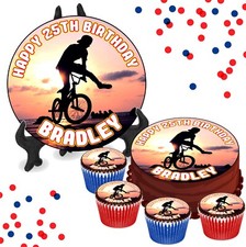 Bmx silhouette personalised - bmx,