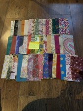 Bundle SF18. - Bundle Of 45 Pieces Of Scrap Fabric