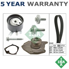 INA Timing Belt & Water Pump Kit Fits Renault Nissan Dacia 1.5 D dCi