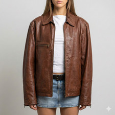 Women Real Cowhide Leather