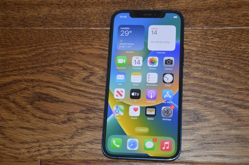 Apple iphone 64gb blue - 12,