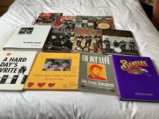 Beatles Books X 12 Hardbacks Paperback Magazines Mostly Good Condition 