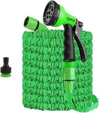 Expandable Garden Hose 25ft/50ft/100ft/125ft/150ft/200ft 3/4"&1/2" Connect 50ft