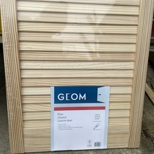 Pine Closed Louvre Doors