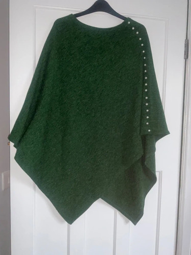 Vintage green wool - , blend