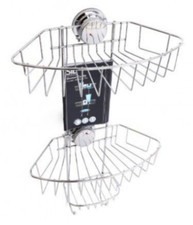 3 Tier Shower Caddy Chrome