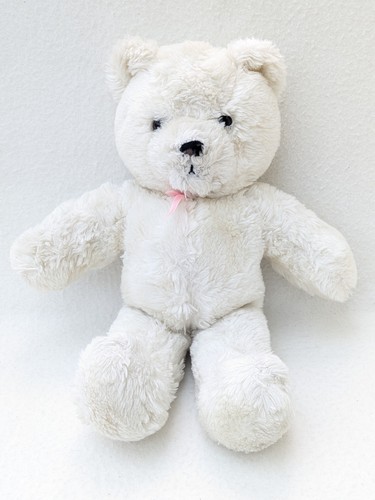 Mothercare white teddy bear - mothercare,