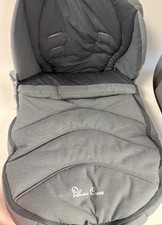 Silver Cross Footmuff Pursuit Wayfarer Pioneer in Flint Grey