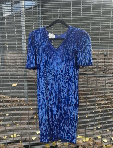 Vintage 80s sequin dress - 80s,