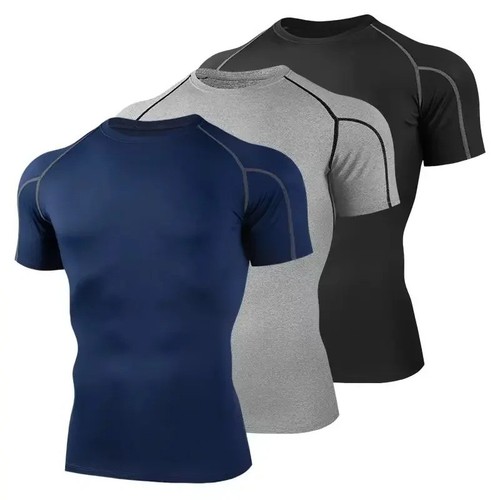 Mens compression shirt quick - compression,