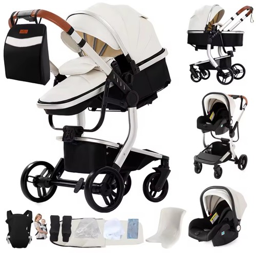 Luxury 3in1 baby stroller - 3in1,