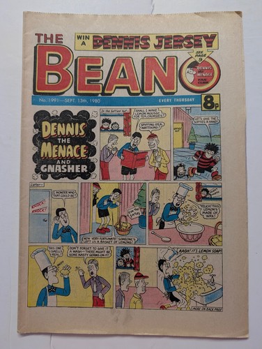 Beano comic 1991 - comic, 1991,