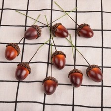 Artificial Autumn Acorns for