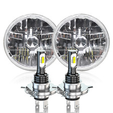 Classic Car 7" Domed Lens H4