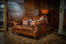 VICTORIAN STYLE CHESTNUT TAN