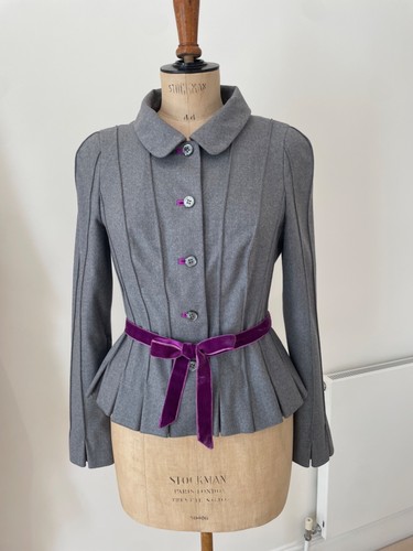 Louis feraud jacket grey wool - feraud,