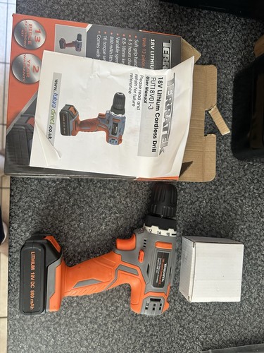 Terratek 18v lithium - 18v, lithium-ion