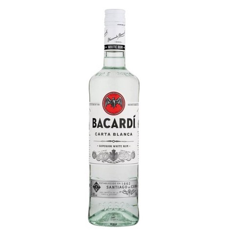 Bacardi carta blanca white rum - blanca,
