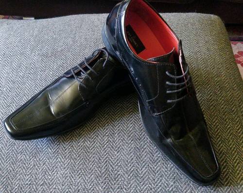 Jeff banks black - banks, leather