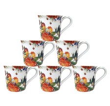 Mckenzie Floral Coffee Mug Set