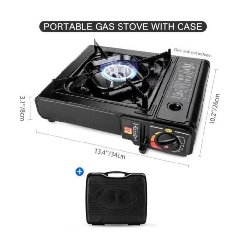 Portable camping gas - portable, stove