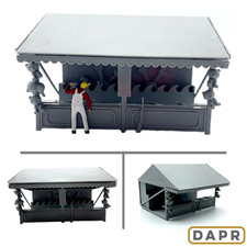 DAPR-OO Gauge Model Railway Kit Motorised Shooting Gallery Fairground Stall