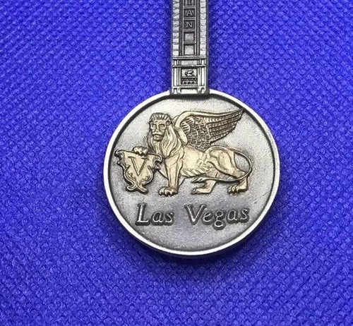 Vintage spoon pewter souvenir - spoon,