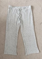 TU woman grey ribbed pyjamas