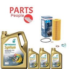 FOR BMW 330D M SPORT E91 SERVICE KIT 8L PETRONAS BOSCH OIL FILTER AND DRAIN PLUG