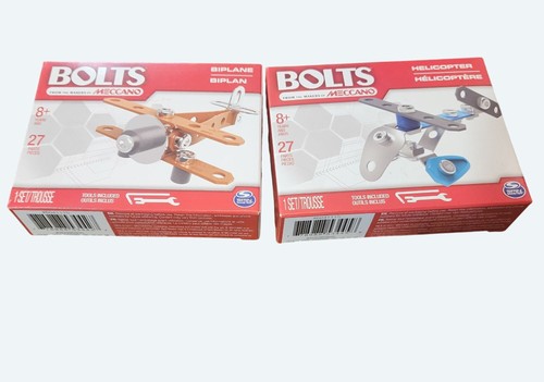 Meccano bolts biplane - meccano,