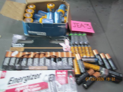 Job lot assorted - , batteries