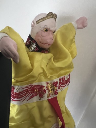 Chinese hand puppet monkey - puppet:,