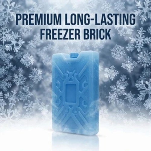 Freezer ice blocks reusable - ice,