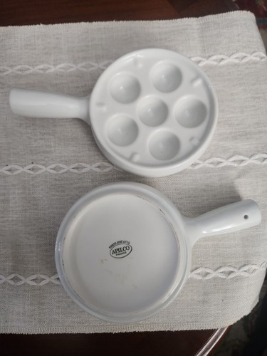 Apilco escargot porcelain - 2-apilco,