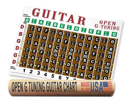 Open tuning guitar slide - open,