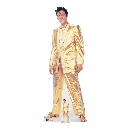 Elvis gold suit lifesize - elvis,