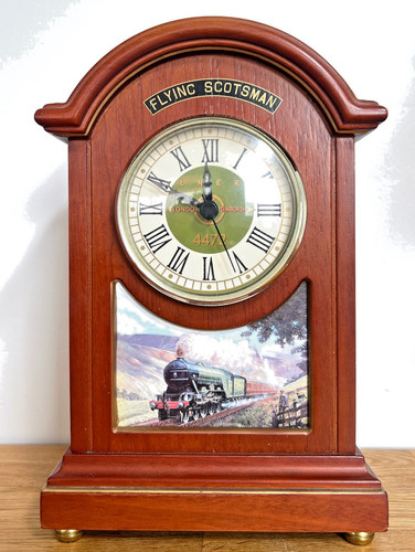 Flying scotsman mantel - flying, clock