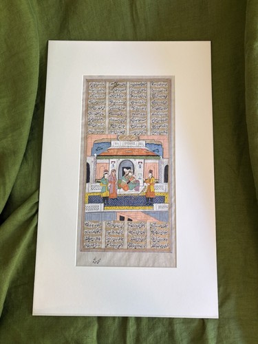 Antique indo persian miniature - antique,