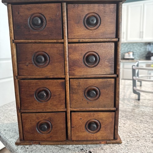 Antique drawer spice - spice, cabinet