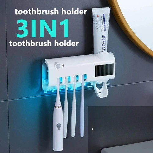 Toothbrush sanitizer holder - toothbrush,