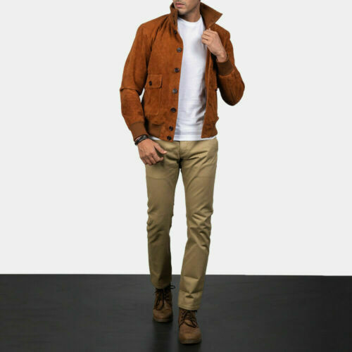 New genuine suede - genuine, bomber