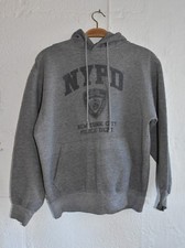 Official City of New York NYPD Grey Hoodie 2010 - Small