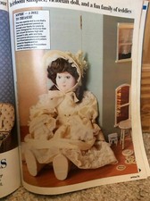 ALAN DART - RARE Sewing Pattern - Sophie the Victorian Doll from Prima Magazine 