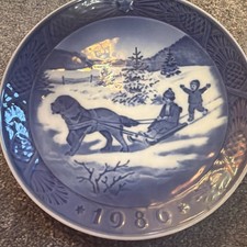 Royal Copenhagen plate 1986