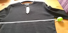 Lipsy Black Long Sleeve Jumper