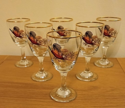 Set vintage sherry port - set, 6