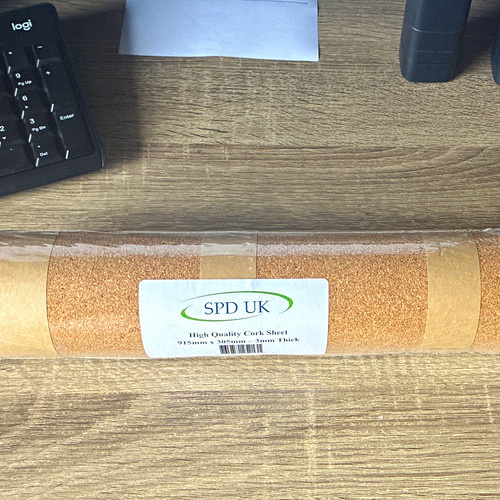 Spd cork sheet brown 915mm - sheet,