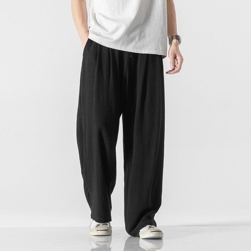 Men wide leg pants - men,
