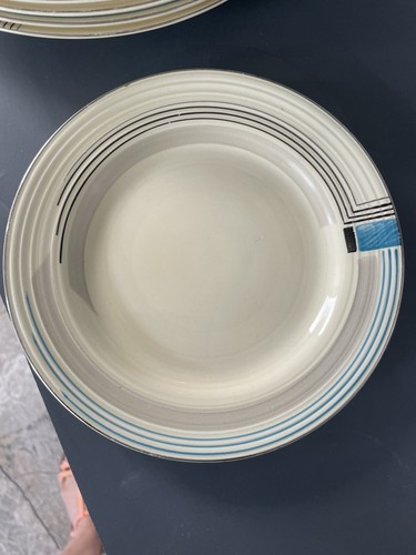 Crown ducal dinner plate - crown,